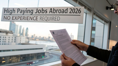طرق مضمونة للحصول على عقد عمل في الخارج 2026 برواتب مرتفعة وبدون خبرة