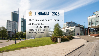 الهجرة والعمل في ليتوانيا 2026: عقود عمل برواتب أوروبية مرتفعة وطريقة التقديم الرسمية
