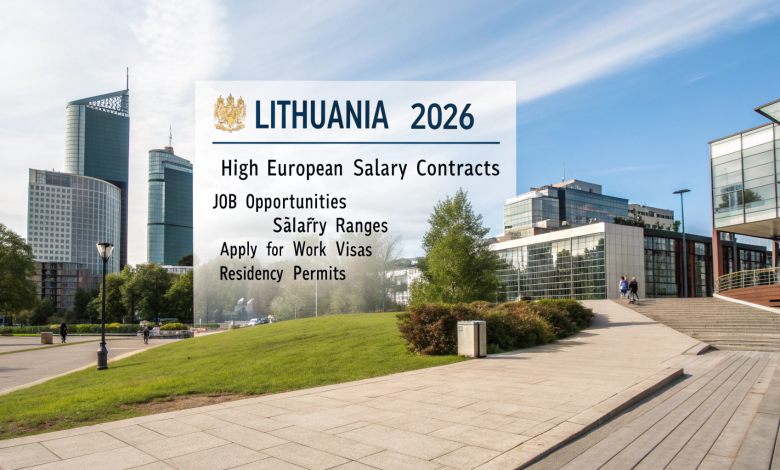 الهجرة والعمل في ليتوانيا 2026: عقود عمل برواتب أوروبية مرتفعة وطريقة التقديم الرسمية